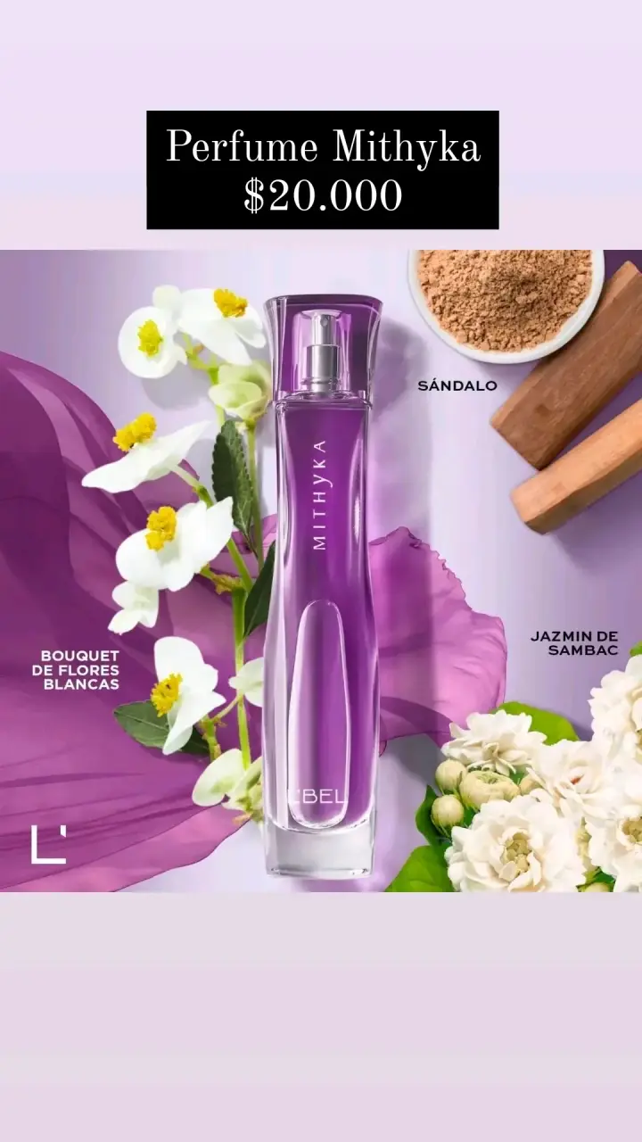 Perfume Mithyka de L'Bel con aroma floral