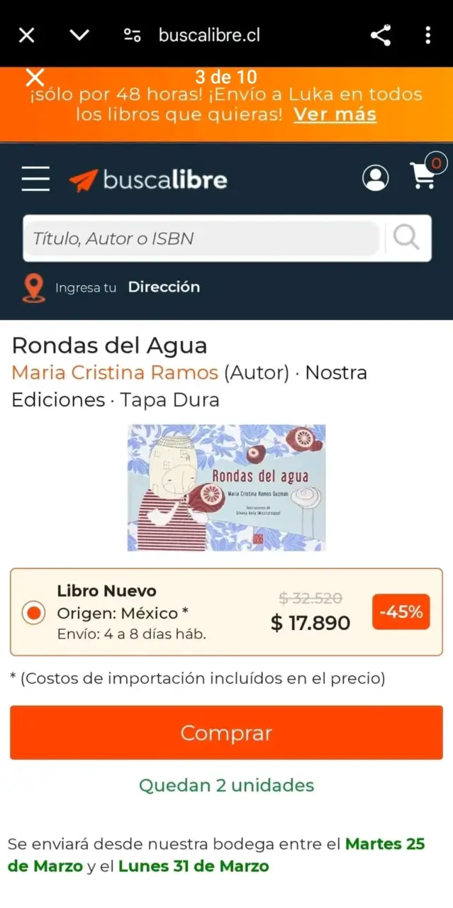 Libro infantil Rondas del agua de María Cristina - 6