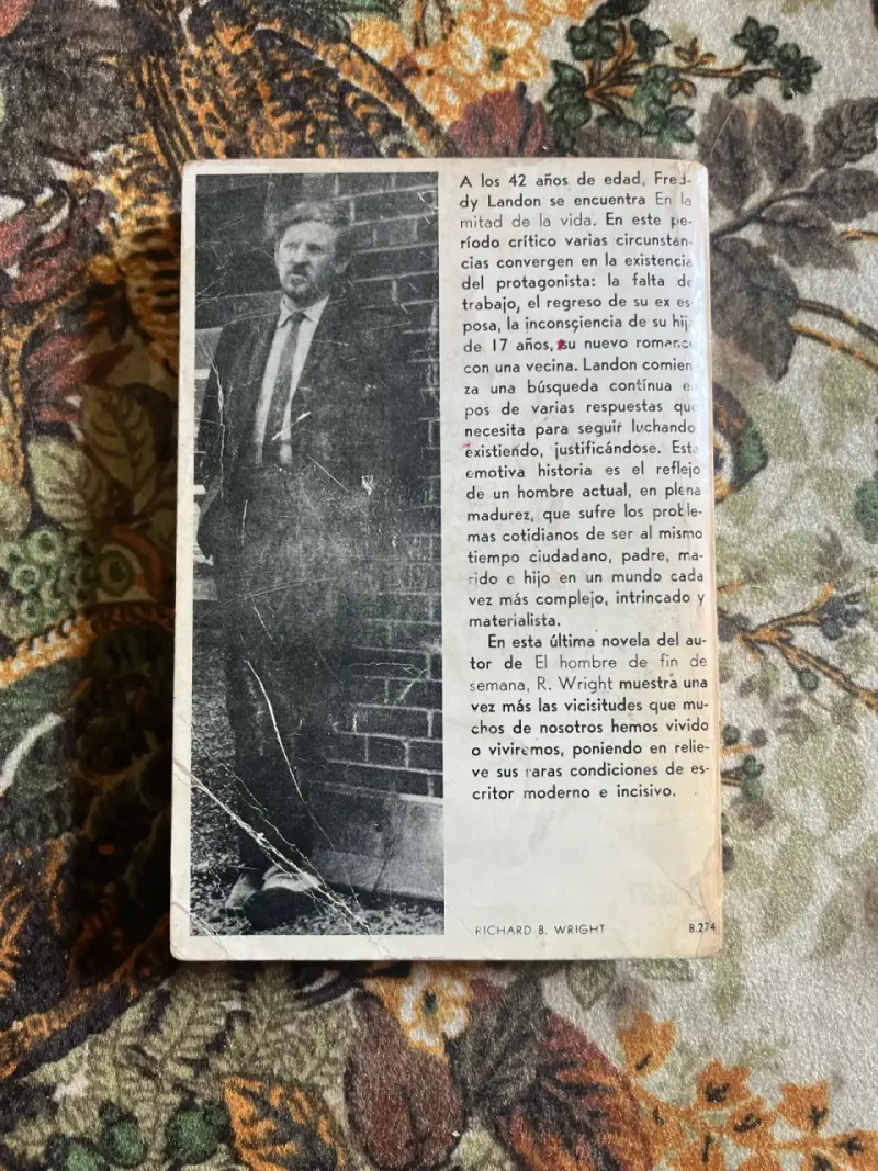 Libro 'En La Mitad De La Vida' de Richard B. Wright - 3