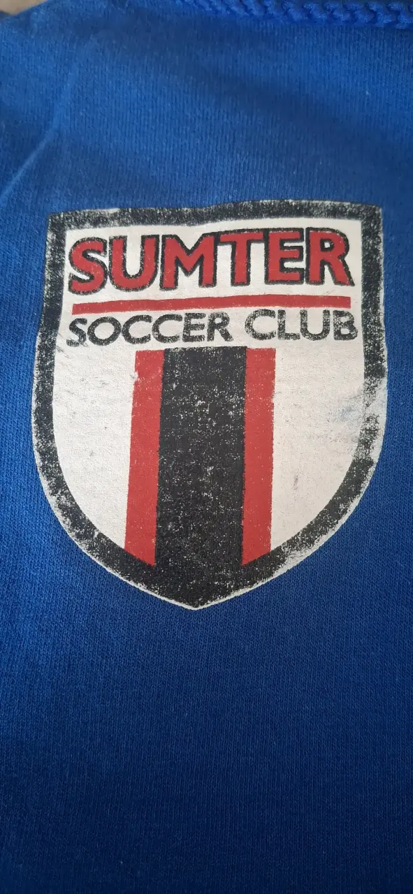 Polerón azul Sumter Soccer Club Hanes - 2