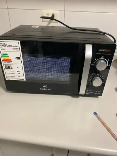Microondas Mademsa MN20FBM 20L Negro - miniatura 1