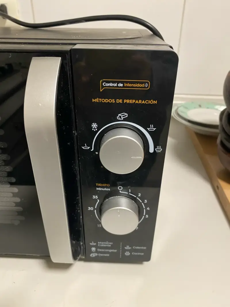 Microondas Mademsa MN20FBM 20L Negro - 3
