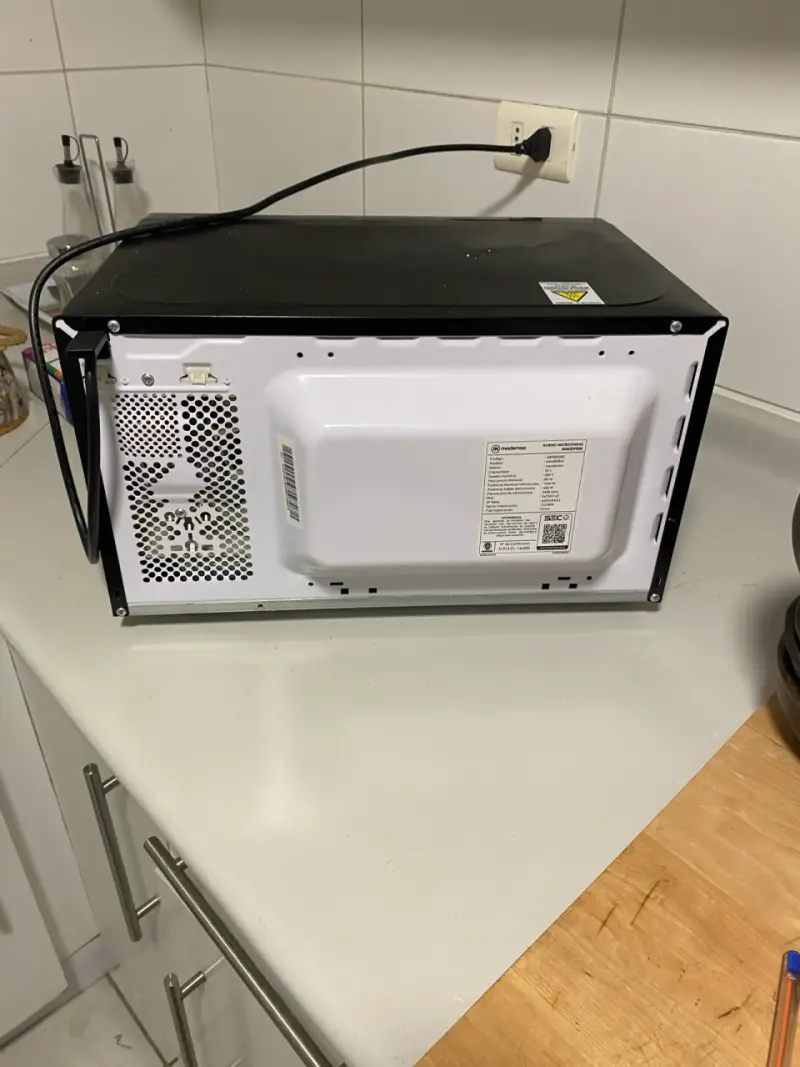 Microondas Mademsa MN20FBM 20L Negro - 4