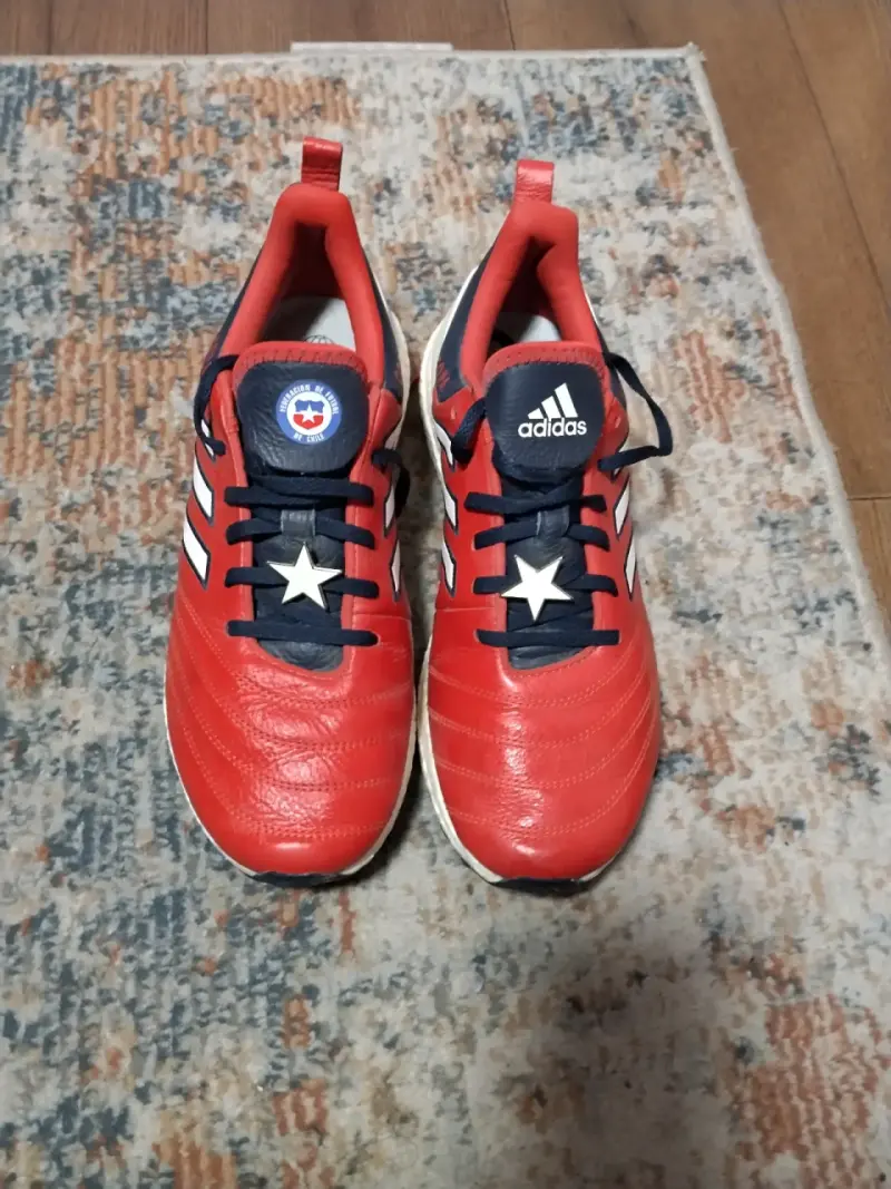 Zapatillas de fútbol Adidas Chile rojas - 1