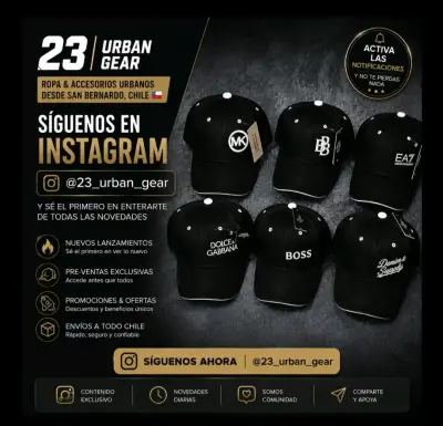 Gorras urbanas modelo a elección precio unitario - miniatura 1