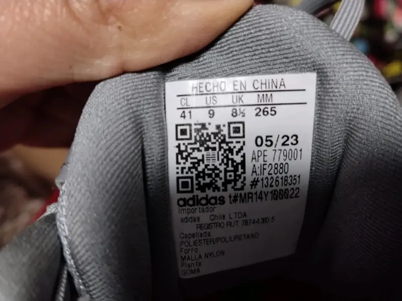 Zapatillas deportivas grises Adidas para hombre - 3
