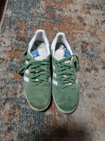 Zapatillas Adidas Gazelle verdes para hombre - miniatura 2