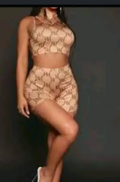 Conjunto de dos piezas estampado para mujer - miniatura 1