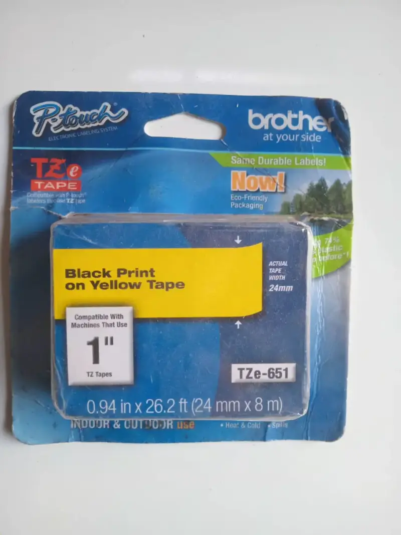 Cinta laminada Brother TZe para rotuladoras - 2