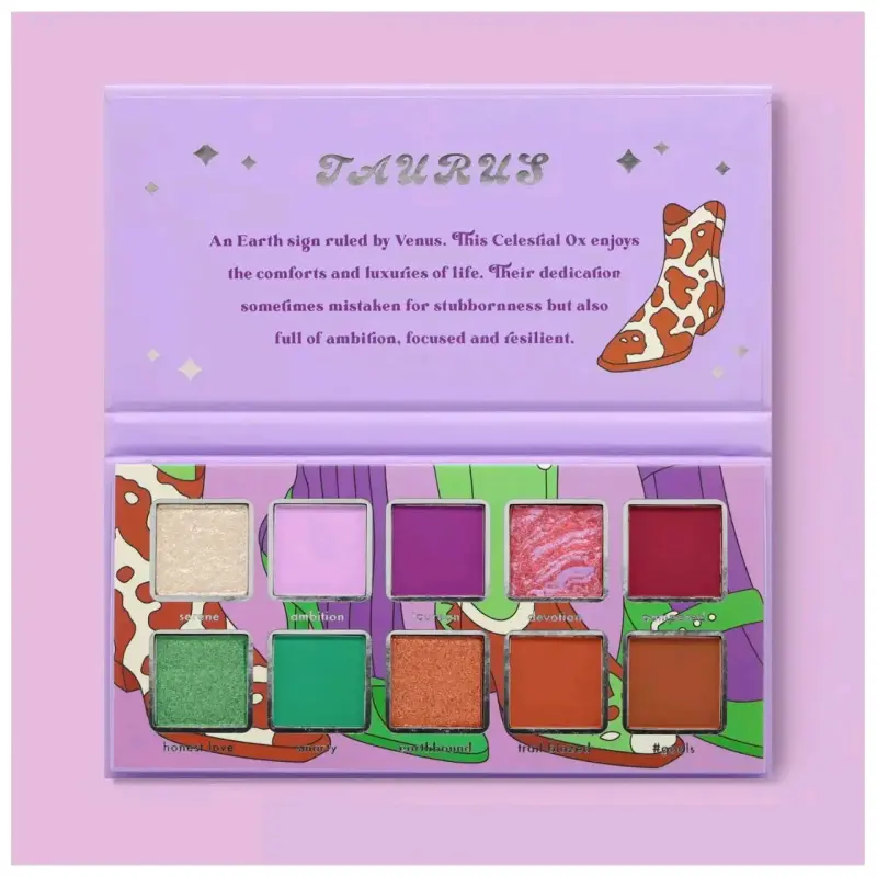 Paleta de Sombras Taurus con Colores Vibrantes - 2