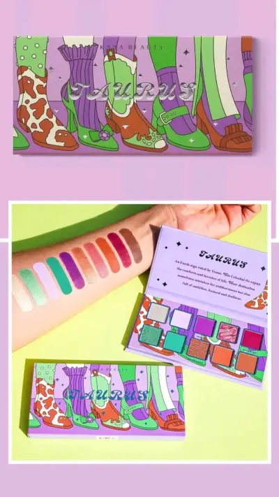 Paleta de Sombras Taurus con Colores Vibrantes - miniatura 3
