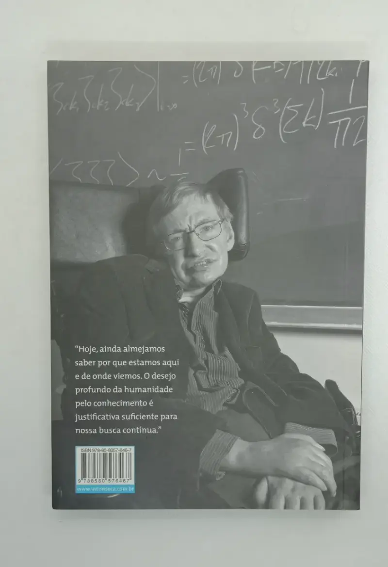 Libro 'Uma Breve História do Tempo' de Stephen Hawking - 2