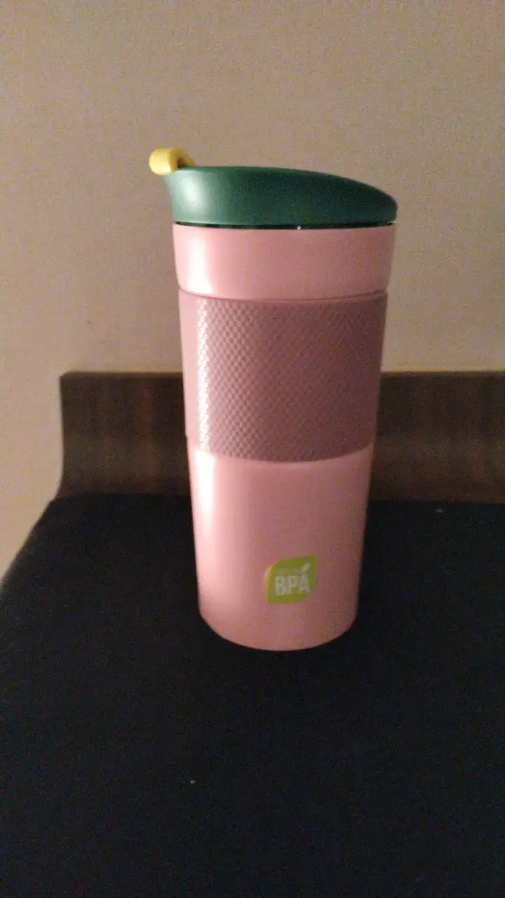 Vaso térmico rosa sin BPA