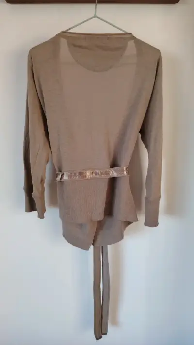 Cárdigan beige marca Wados talla M - miniatura 2