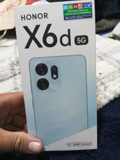 Smartphone Honor X6d 5G con Cámara 50MP - miniatura 1