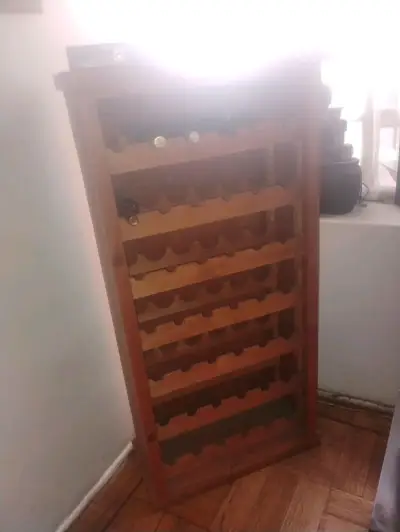 Botellero de madera para 30 botellas - miniatura 2