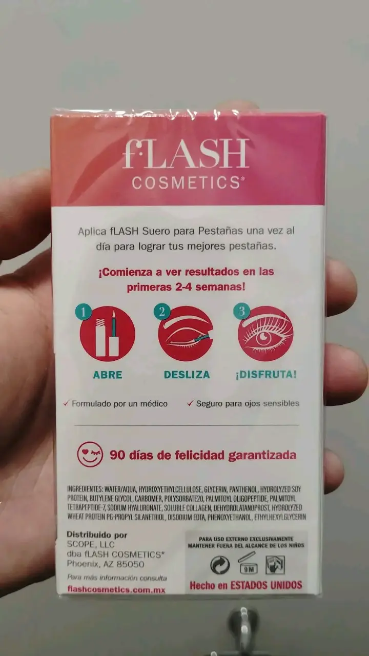 Suero para pestañas FLASH 2ml - 3