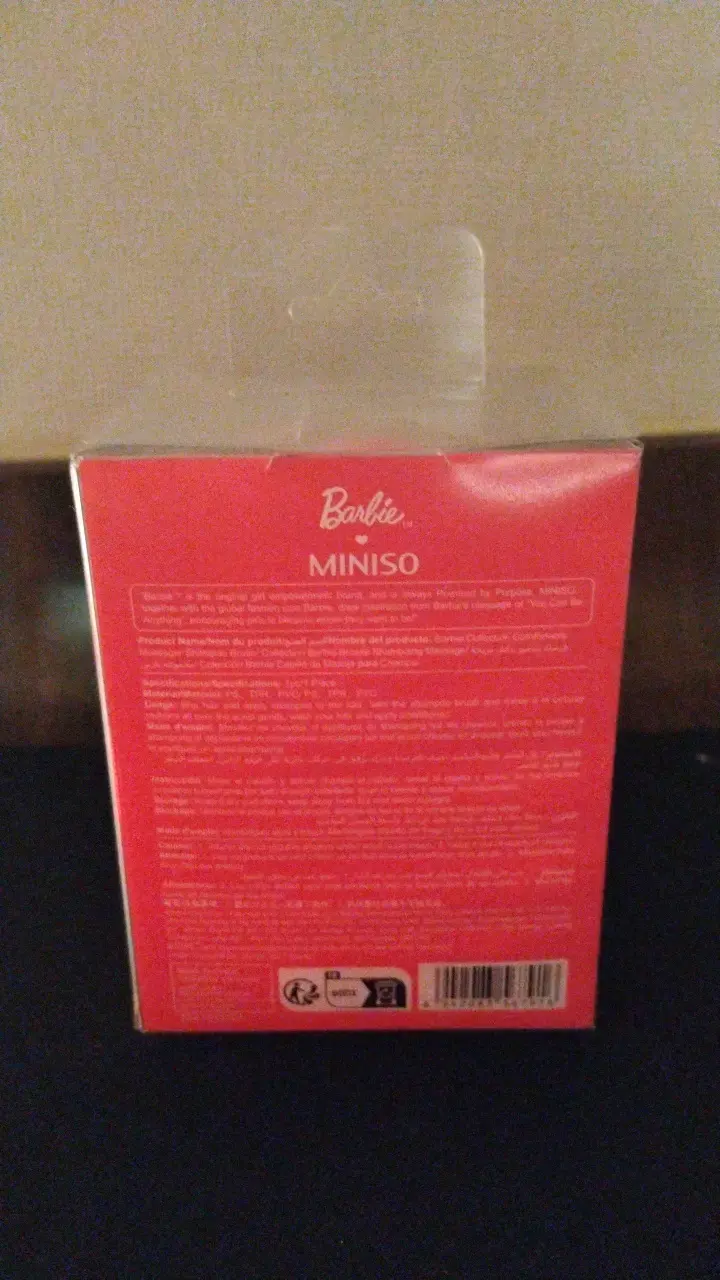Cepillo masajeador para shampoo Barbie - 3