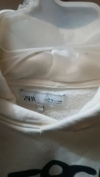 Conjunto deportivo infantil blanco zara - miniatura 3