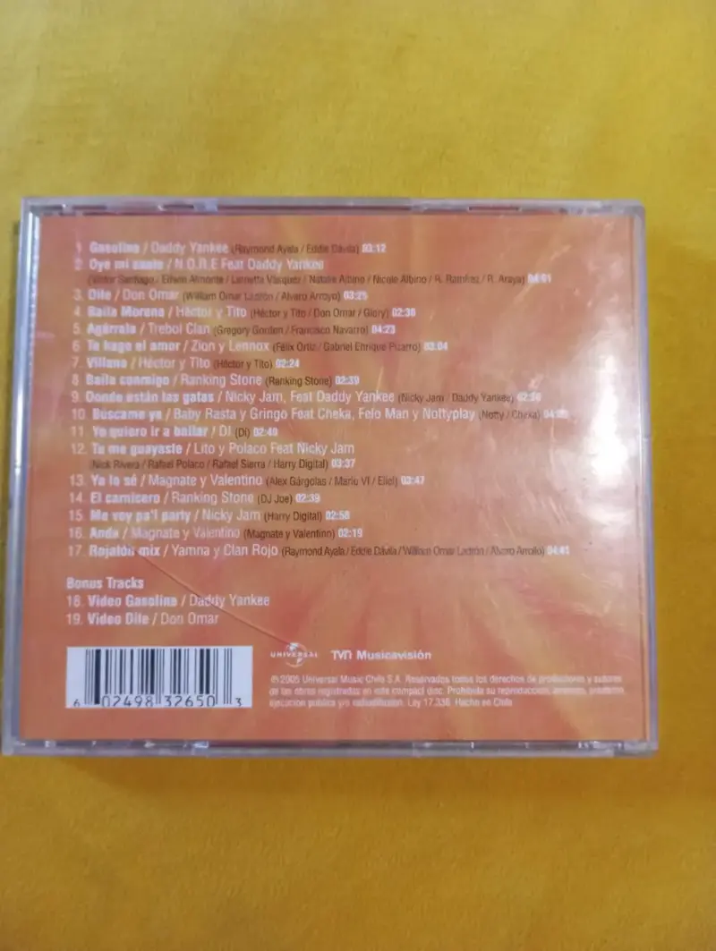 CD El Perreo De Yamna - Lo Mejor Del Reggaetón (Ro - 3