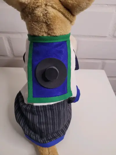 Traje de huaso para mascotas talla 1. - miniatura 1