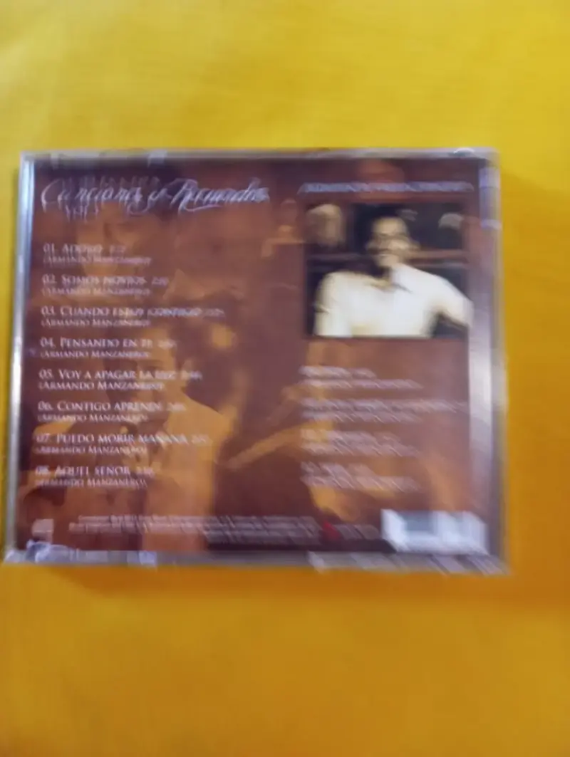 CD Armando Manzanero Canciones y Recuerdos Vol. 5 - 3