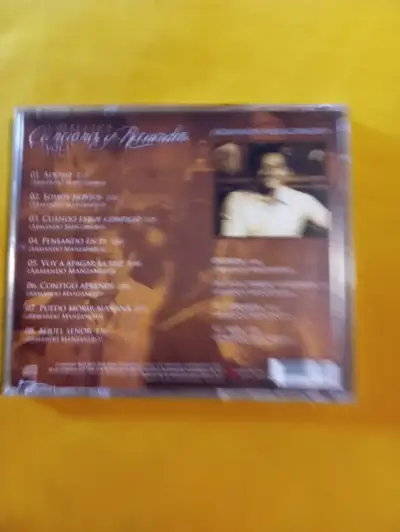 CD Armando Manzanero Canciones y Recuerdos Vol. 5 - miniatura 3