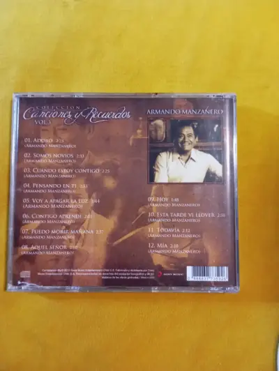 CD Armando Manzanero Canciones y Recuerdos Vol. 5 - miniatura 5