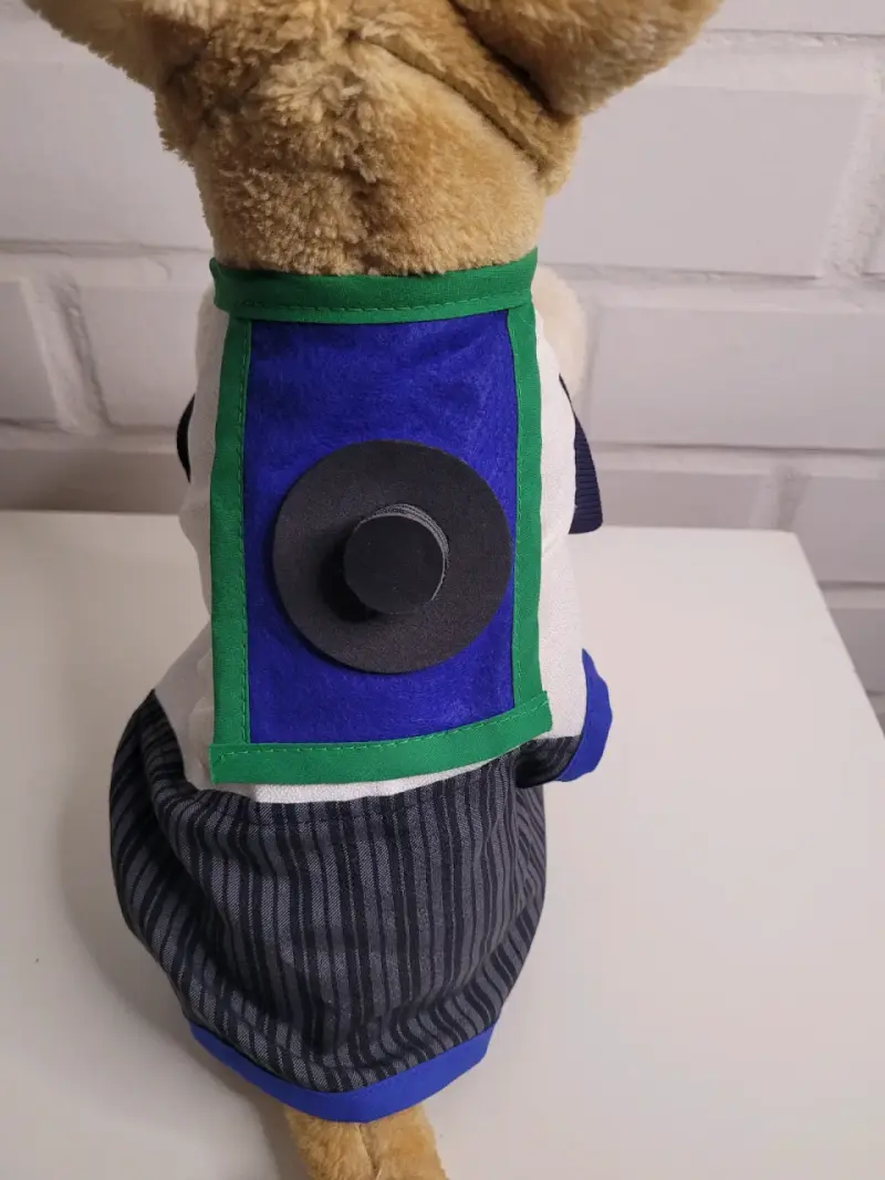 Traje de huaso para perro macho. - 2