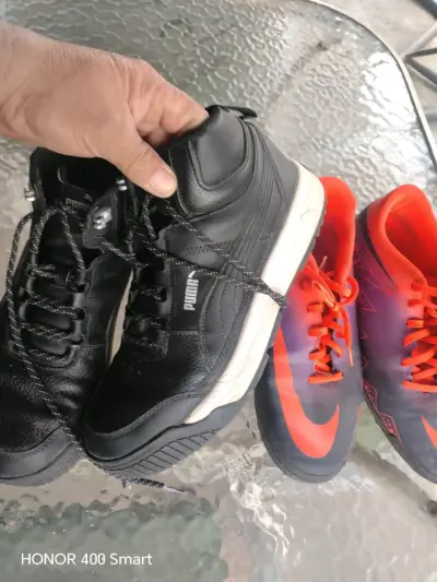 Zapatillas deportivas negras Puma en buen estado - miniatura 1