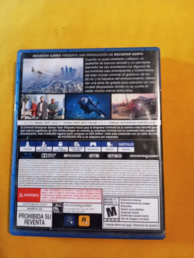 Juego PS4 Grand Theft Auto V Premium Edition - 4