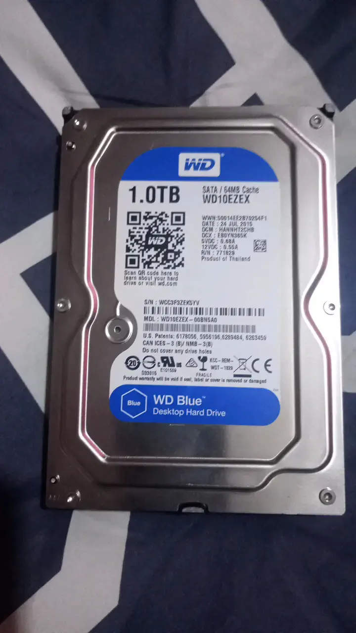 Disco duro interno WD Blue 1TB