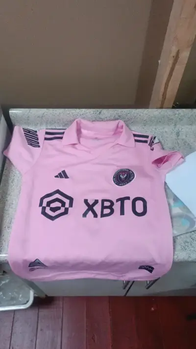 Camiseta Adidas Inter Miami Messi Rosa - miniatura 1
