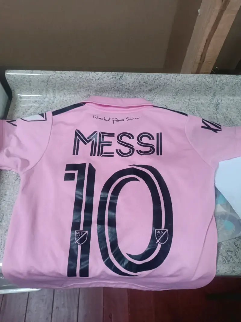Camiseta Adidas Inter Miami Messi Rosa - 2