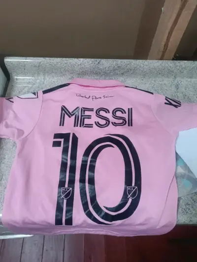 Camiseta Adidas Inter Miami Messi Rosa - miniatura 2