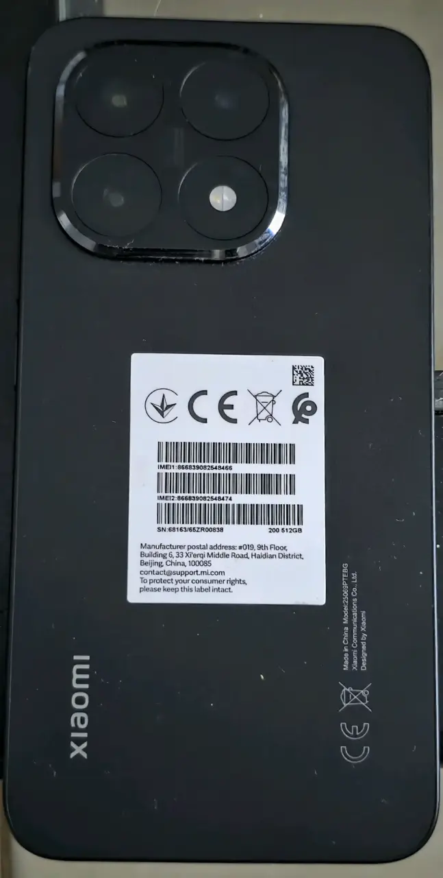 Smartphone Xiaomi 15T con triple cámara trasera - 2