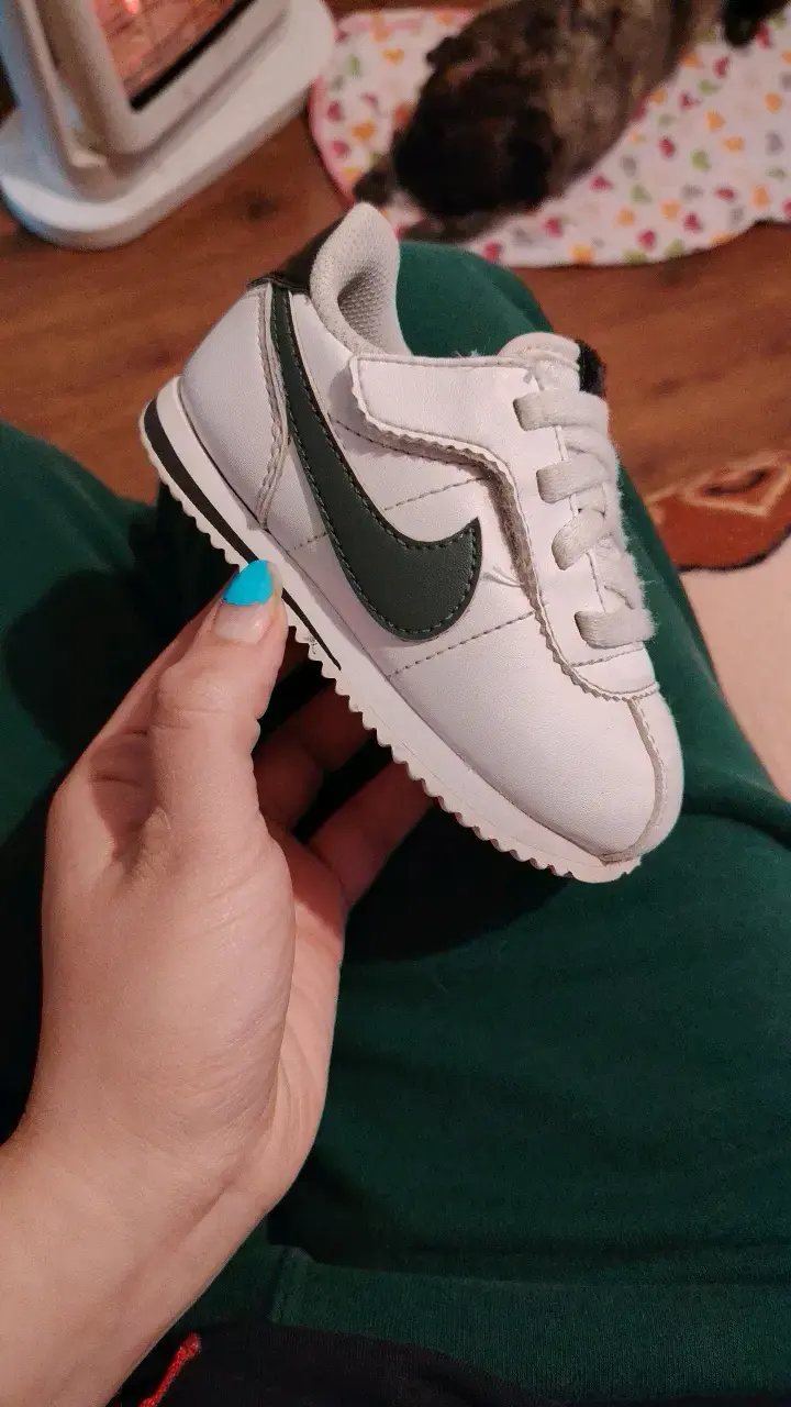 Zapatillas deportivas para niños Nike blancas - 1