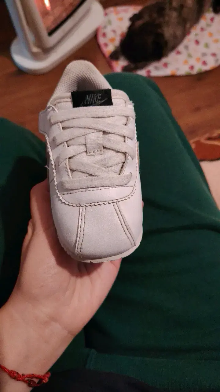 Zapatillas deportivas para niños Nike blancas - 2