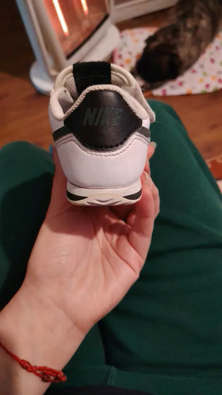 Zapatillas deportivas para niños Nike blancas - 3