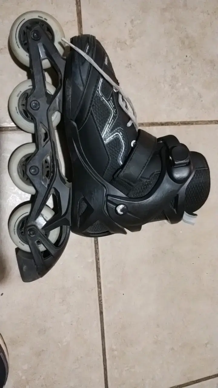 Patines en línea negros talla 35-38 - 4