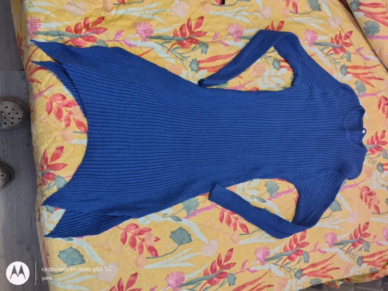 Vestido azul para mujer