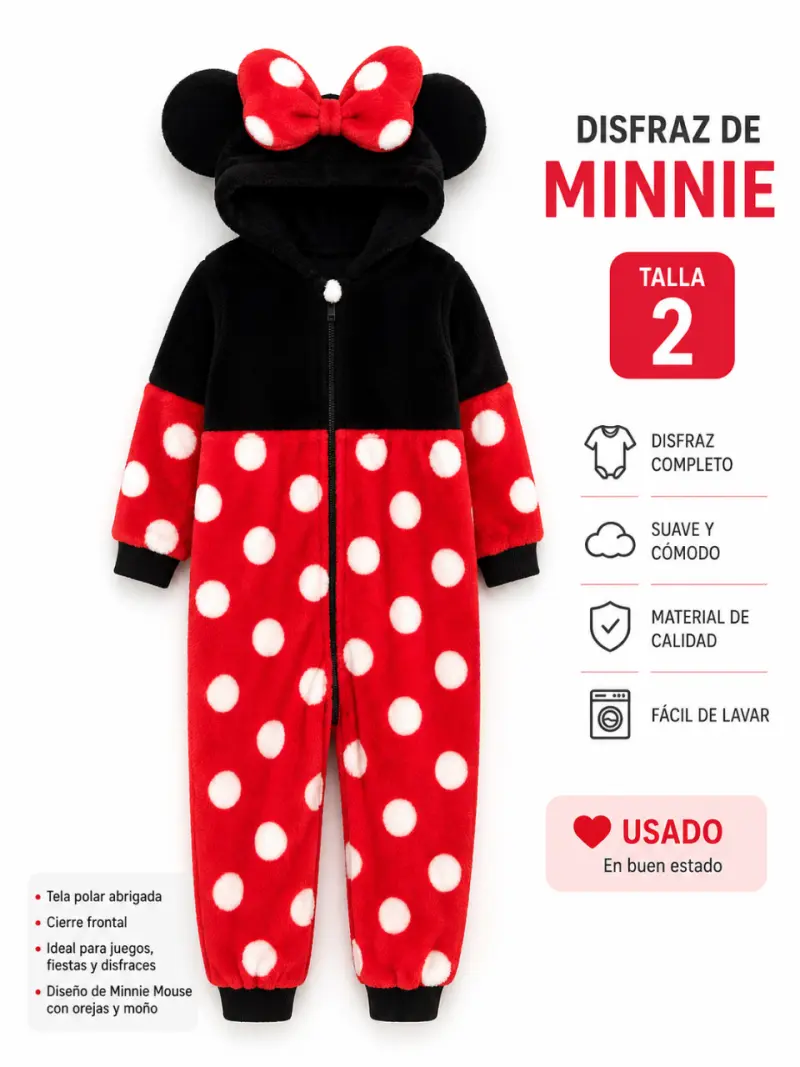 Disfraz de Minnie Mouse