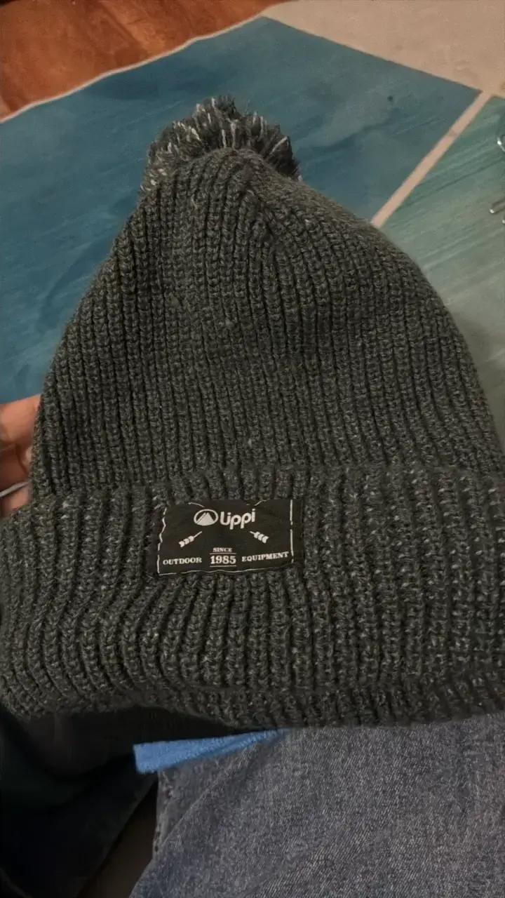Gorro de lana gris lippi Outdoor - 1