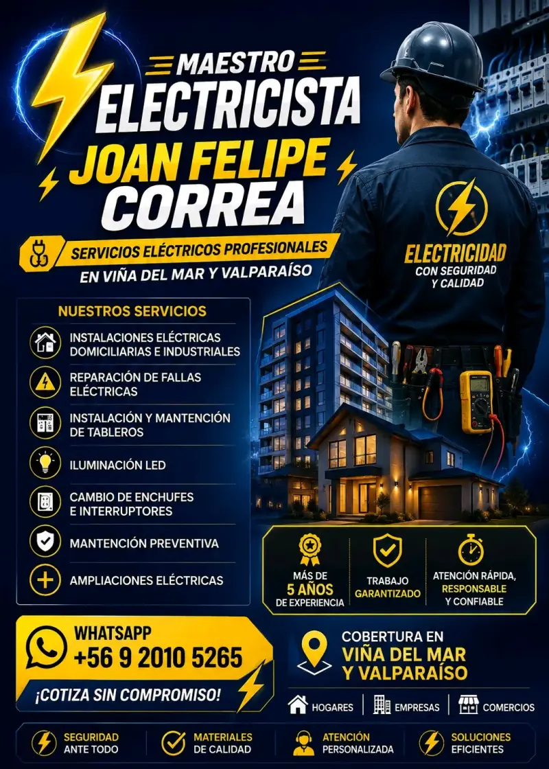 Electricista, a domicilio