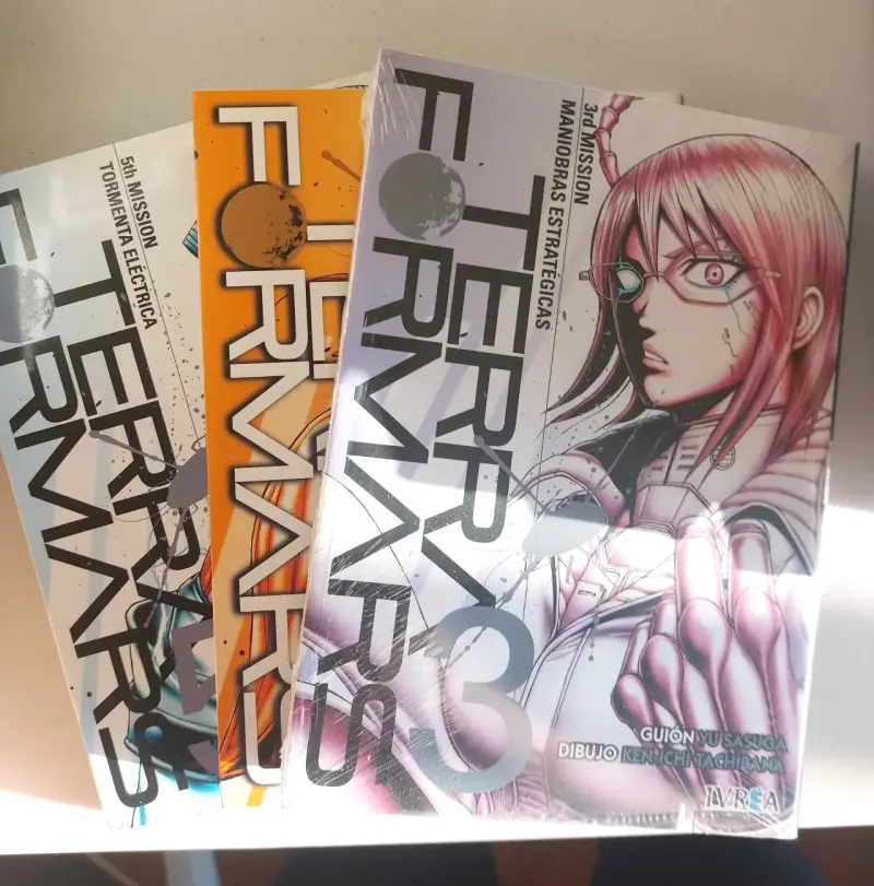 Colección de mangas Terra Formars v 3,4 y 5 - 1