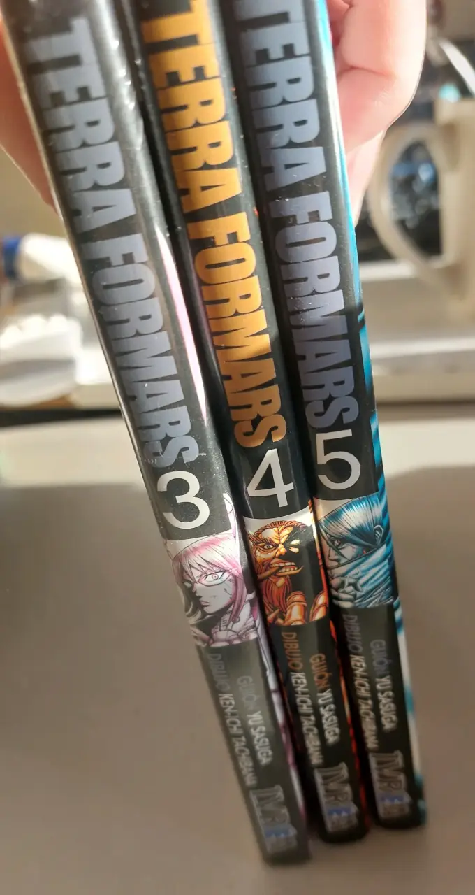 Colección de mangas Terra Formars v 3,4 y 5 - 2