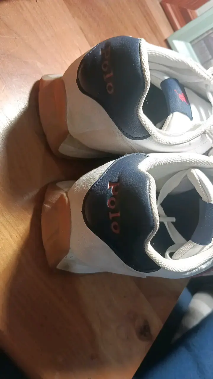 Zapatillas deportivas Polo blancas y rojas - 3