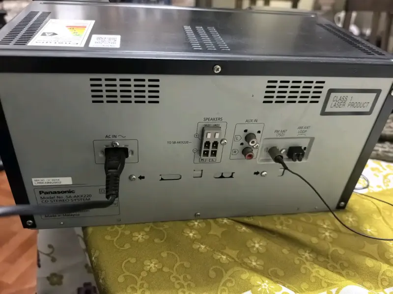 Minicomponente Panasonic SA-AKX220 - 4