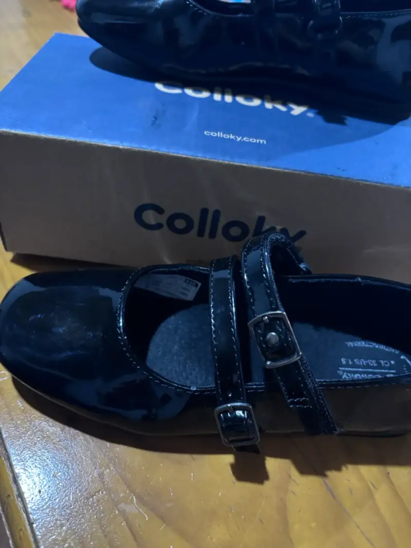 Zapatos ballerina negros Colloky para niña - 1