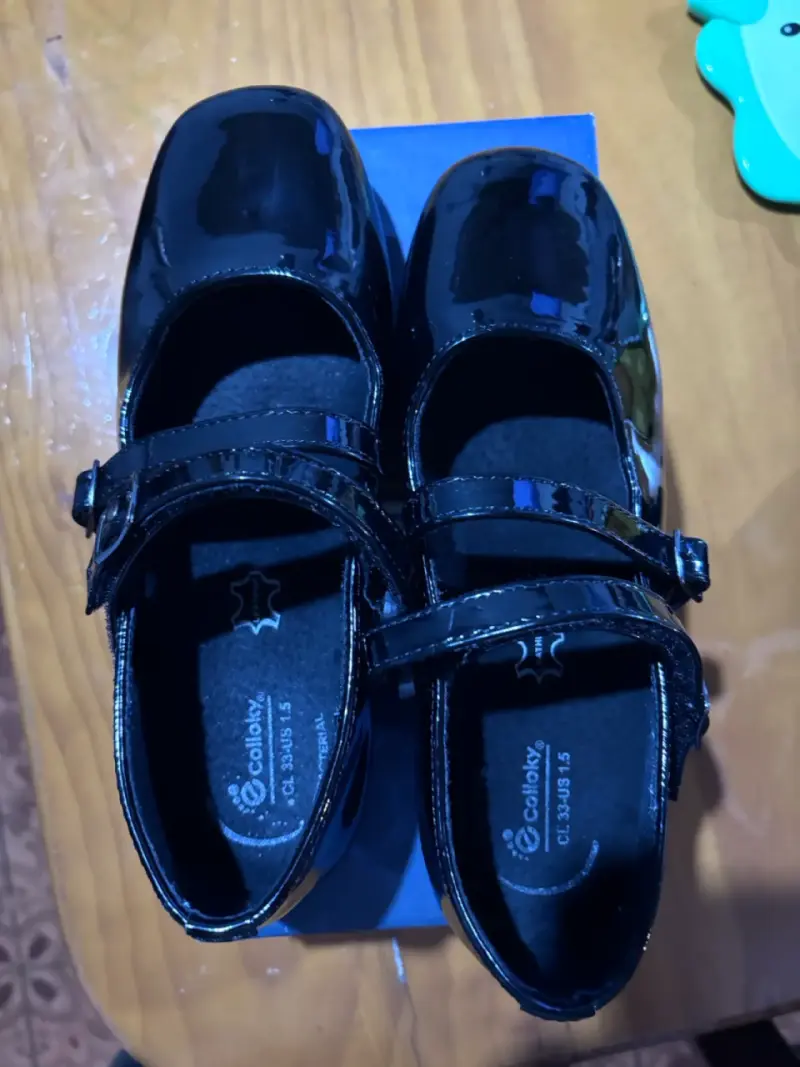 Zapatos ballerina negros Colloky para niña - 2